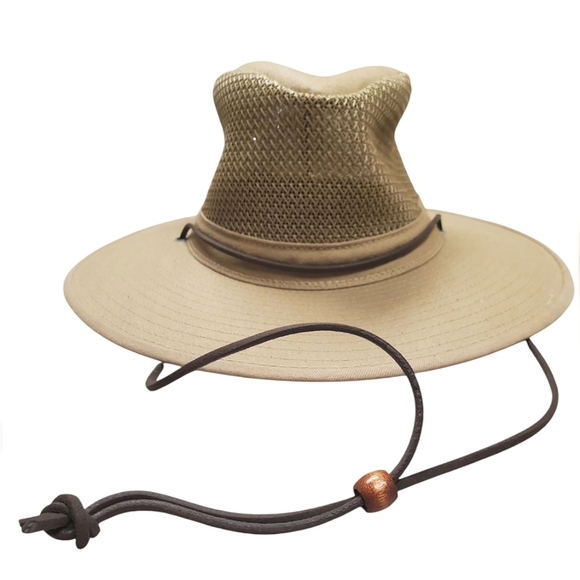 Henschel Aussie Breezer Hat. Tan. SMALL - Picture 1 of 10